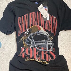 San Francisco 49ers Black Abercrombie Graphic T-Shirt NWT
